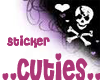 {C} cuties sticker