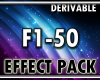 F 1-50 Effect Pack