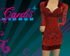 *CK*Short Red Diva Dress