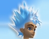 BlueWhite Spiked Hair!