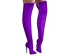 Tina Purple Thigh Boots