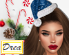 Tinsel Blue Hat
