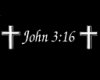 John 3:16 Handheld Sign