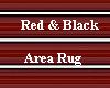 Red & Black Area Rug