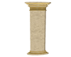Gold Stone Pillar
