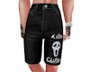 screams black shorts