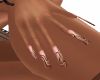 brown sugar swirl nails