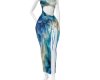 Blue Paradise Dress