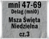 Msza Swieta Niedzielna 3