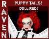PUPPY TAILS DOLL RED!