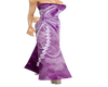 Purple white Dress v1