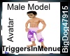 [BD] Male Model Avatar