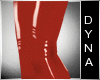 -DA- PVC Boots Red