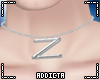 *A* Z Letter Necklace