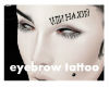 eyebrow tattoo