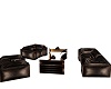 ~LL~COUCH SET BROWN