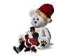 navidad oso kisss