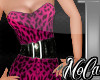 (MV) Leopard Dress Pink