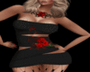 Black Rose Dress Tat RL