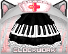 {C} Piano Lolita Skirt