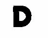 Derivable Letter D Seat