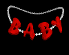 !Baby Necklace Red
