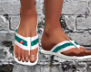 crm*white sandals