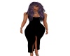 {LS} Long Dress BLK
