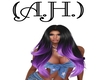 (A.H.)Suihiri Purple Blk
