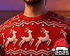 ♛ Xmas Red Sweater.