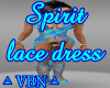 Spirit lace dress blue