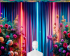 Pretty floral background