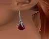 Holiday Ruby Earrings