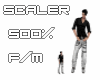 Avatar Scaler 500% F/M