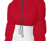 Red Cropped Puffer