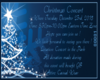 Christmas Concert Ticket