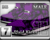 [BE]Purple Plaid|Kicks M