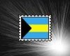 BAHAMAS FLAG STAMP*