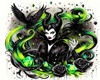 Maleficent cutout