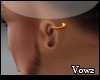 V| Gold Earring|L