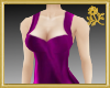 Purple Silk Long Tank