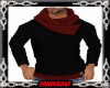 pull noir rouge