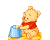 POOH BEAR STICKER