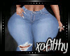 |xo| Light Ripped Jean