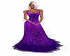 Purple Ball Room Gown