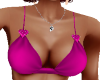 Fuscia Bikini Top