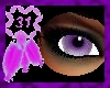 DC smokey lavender eyes