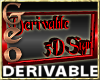 Geo Derivable 3D Sign