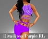 Diva Dress Purple Rl