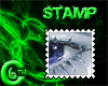 6C Blue Eye Stamp